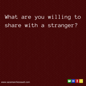 Share with stranger